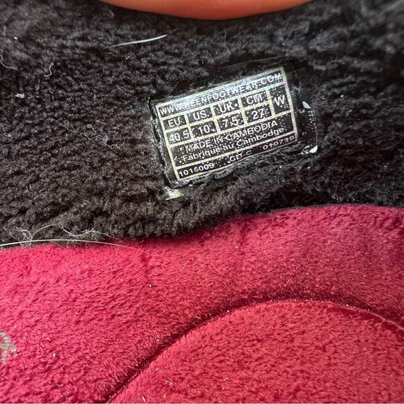 Keen Howser II Outdoors Slipper fleece lined Andorra cranberry 1026851 Size 10 - Picture 6 of 7